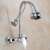 Blackswan M200 kitchen faucet, chrome, wall mounted, with pull-out spray, showing the flexible hose