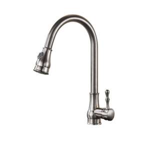 Blackswan M204 Brushed Nickel Kitchen Faucet with Pull-Out Sprayer - Faucet