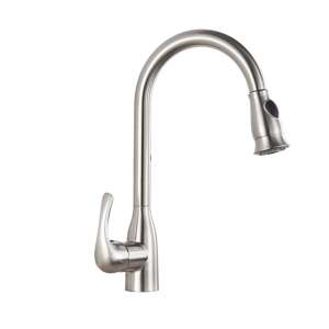 Robinet de bucătărie Blackswan M222 cu pulverizator retractabil, nichel periat - Nonbrand Robinet