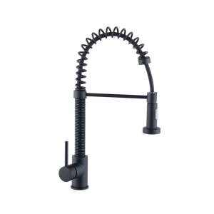 Blackswan M161.1 konyhai csaptelep, fekete, 45 cm - Nonbrand Csaptelep