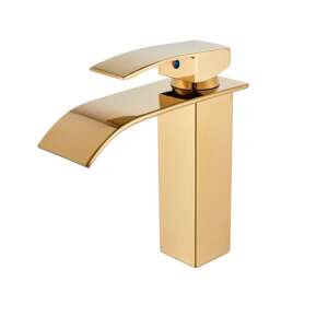 Blackswan M103 Waschbeckenarmatur, glänzend goldenes Modell, 19,3 cm - Nonbrand Wasserhahn