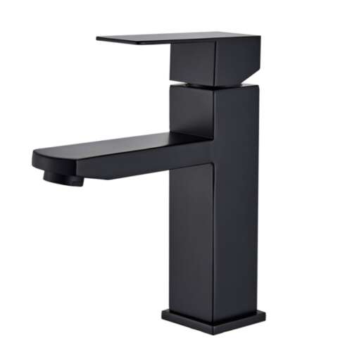 Blackswan M105 rövid fekete fürdőszoba mosogató csaptelep