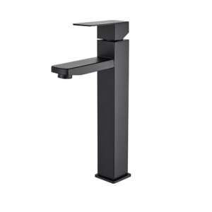 Robinet de chiuvetă pentru baie Blackswan M106, model negru lung, 29,8 cm - Nonbrand Robinet