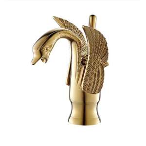 Blackswan M134 Golden Swan 19 cm златен смесител за мивка за баня - Nonbrand Смесител