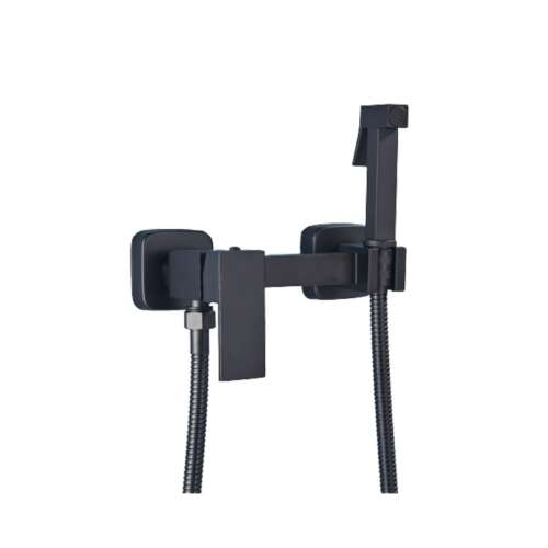 Robinet bideu Blackswan tip M8, model negru, dimensiune 21 cm