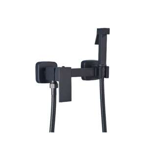 Bidetarmatur, Blackswan, Typ M8, schwarzes Modell, Größe 21 cm