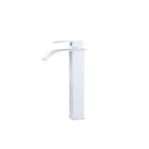 Blackswan M161 Matt White Waterfall Bathroom Sink Faucet - Nonbrand Faucet
