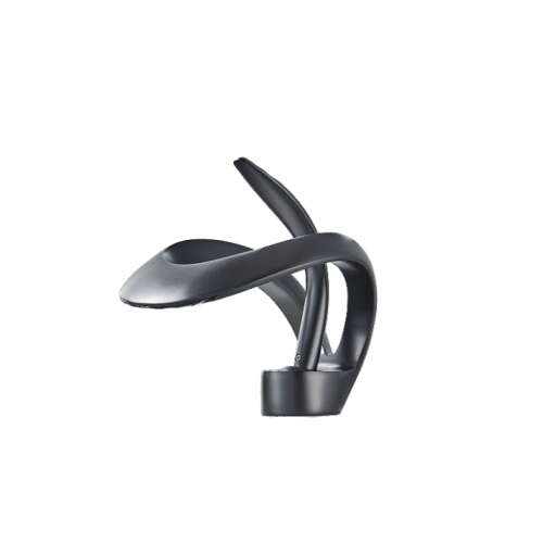 Blackswan M179 Badezimmer-Waschbeckenarmatur, mattschwarz mit Wasserfall-Auslauf