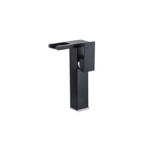 Blackswan M187 Schwarzer Wasserfall-Waschbeckenmischer mit LED - Nonbrand Wasserhahn