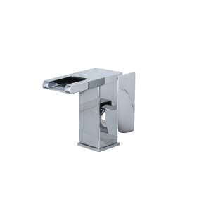 Blackswan M188 Chrom Wasserfall Waschbeckenarmatur mit LED - Wasserhahn