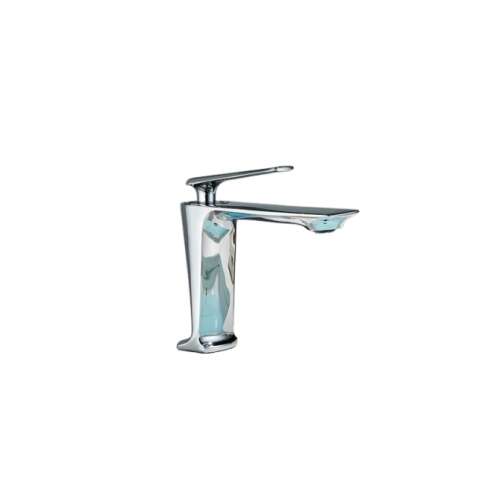 Bathroom sink faucet, Blackswan, M201 type, short chrome model, size 16 cm