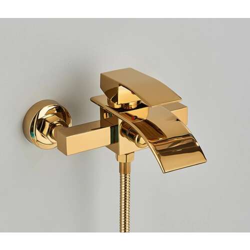 Blackswan M94 gold waterfall bathtub faucet