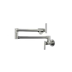 Blackswan M244 wall mounted kitchen faucet, brushed nickel finish - Nonbrand Faucet