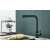 Blackswan M245 Matte Black Kitchen Faucet in Use