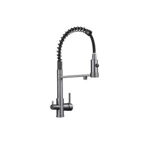 Blackswan M251 kitchen faucet, anthracite gray, pull-out spray, filtered water - Nonbrand Faucet