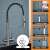 Blackswan M251 kitchen faucet, anthracite gray, pull-out spray, filtered water, with spray and stream modes