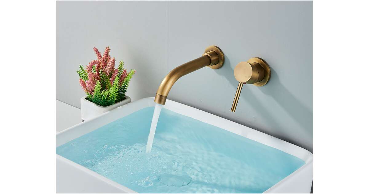 Bathroom sink faucet, Blackswan, M208 type, antique bronze model, size 20 cm 102641139