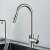 Blackswan M276 kitchen faucet with pull-out sprayer, showing water stream