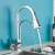 Blackswan M191 kitchen faucet with pull-out spray, chrome finish, installed in a kitchen sink