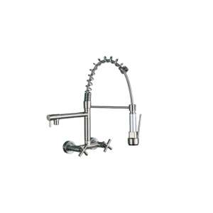 Blackswan M292 kitchen faucet, nickel, wall mounted, 2 modes, 44 cm - Nonbrand Faucet
