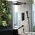 Blackswan M73.24 Matt Black Shower Set in a Modern Bathroom