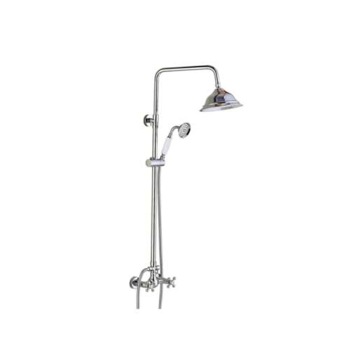 Blackswan Shower Faucet, M82.3 type, polished chrome model, 20 cm size