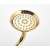 Blackswan M41.1 shower head, gold