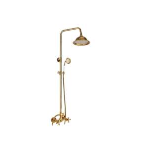 Blackswan M42 shower set, gold, 20 cm - Shower set