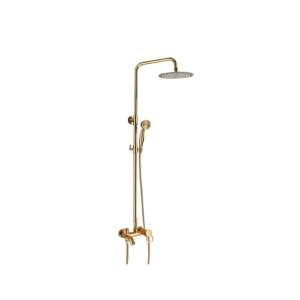 Blackswan M78 shower set, gold, 20 cm - Shower set