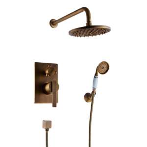 Set za tuširanje, Blackswan, tip M40.1, model antikne bronce, veličina 20 cm 102642225 - Set za tuširanje