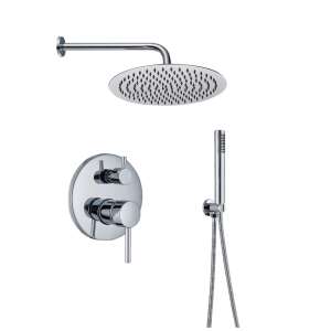 Sprchový set Blackswan M70.3 LED, chróm, 30 cm - Sprchová súprava