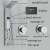 Blackswan M8025 brushed nickel shower panel with LED lights, digital display, hand shower, and massage jets, showing different features and functions