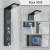 Blackswan M9008 shower panel with rainfall shower head, hand shower, massage jets, and digital display
