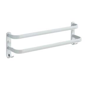 Suport de prosoape dublu Blackswan M15, alb, 50 cm - Accesorii baie