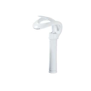 Robinet de chiuvetă de baie Blackswan M220 cu cascadă, alb - Nonbrand Robinet