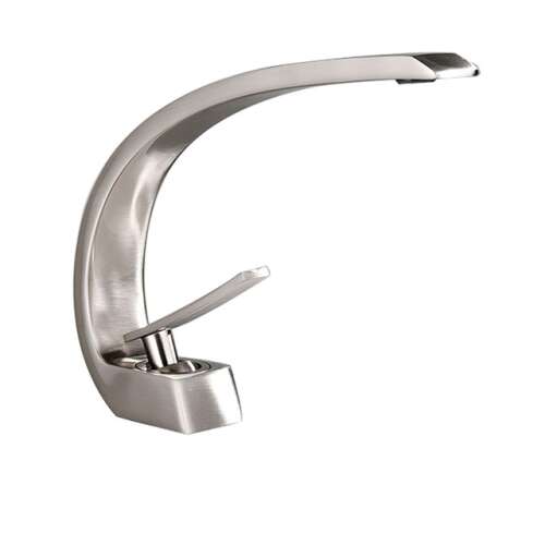 Blackswan M227 fürdőszoba mosogató csaptelep, nikkel modell, 19 cm