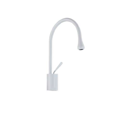 Blackswan M230 fehér mosogató csaptelep, 36 cm