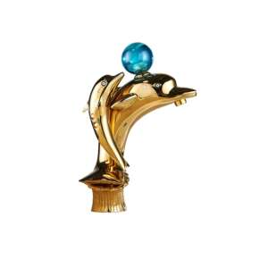 Blackswan M253 Delfin gold bathroom sink faucet, 25.5 cm - Nonbrand Faucet