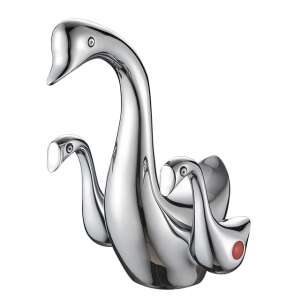 Blackswan M262 Swan Chrom-Spültischarmatur, 19 cm - Nonbrand Wasserhahn