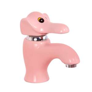 Fürdőszoba mosogató csaptelep, Blackswan, M288 Elefant típus, rózsaszín modell, 16 cm