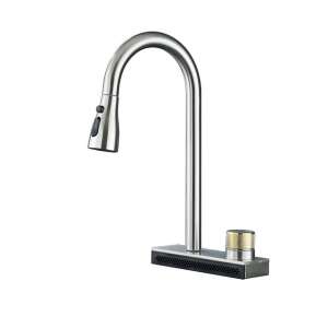 Blackswan M297 Brushed Nickel Kitchen Faucet with Pull-Out Sprayer - Nonbrand Faucet