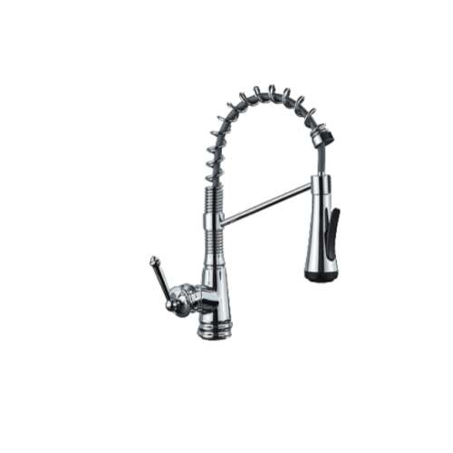 Blackswan M337 kitchen faucet, chrome, 42 cm, with pull-out spray