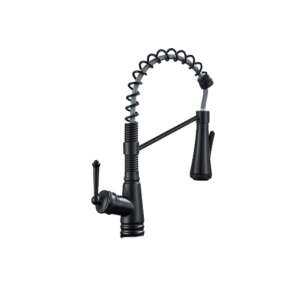 Robinet de bucătărie Blackswan M339, negru, 42 cm, cu pulverizator retractabil - Nonbrand Robinet