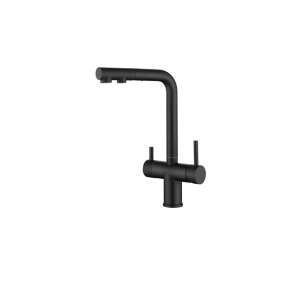 Blackswan M345 kitchen faucet, matte black, 32.5 cm, purified water and mobile shower - Nonbrand Faucet