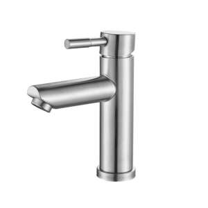 Kúpeľňová umývadlová batéria, Blackswan, Typ M302, niklový model s uchytením na umývadlo, veľkosť 17,3 cm