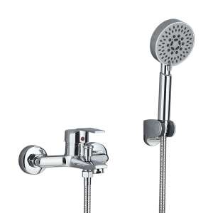Blackswan M97 chrome bathtub faucet with 5-way shower head - Nonbrand Faucet