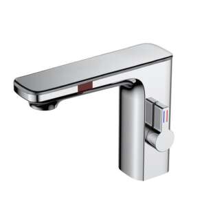 Blackswan M224 chrome bathroom sink faucet with LCD display and sensor - Faucet