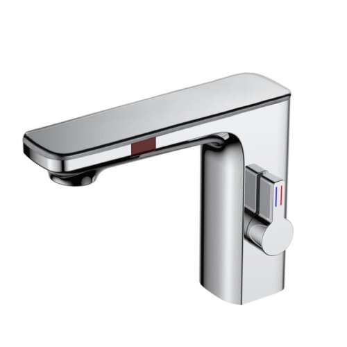 Blackswan M224 Chrom-Waschbeckenarmatur für Badezimmer mit LCD-Display und Sensor