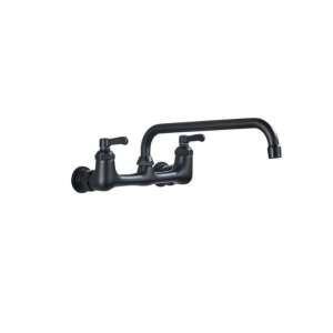 Blackswan M253 wall mounted kitchen faucet in matte black - Faucet