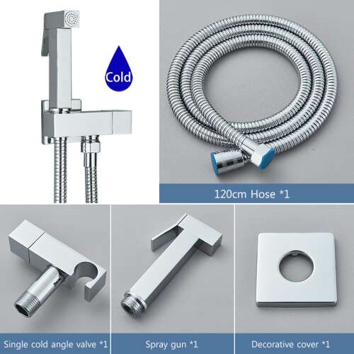 Blackswan Bidet Tap, M14 type, polished chrome model, for cold water, size 13 cm